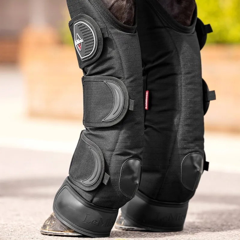 LeMieux Shipping Boots - Black-2