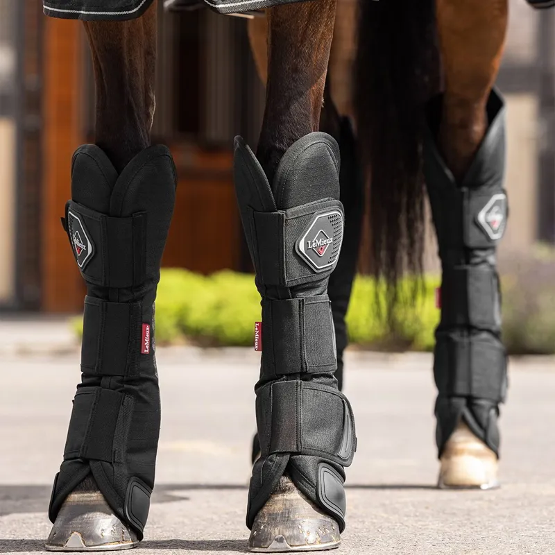 LeMieux Shipping Boots - Black-3