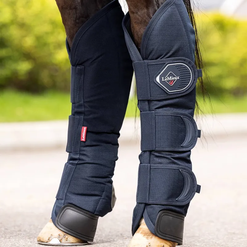 LeMieux Shipping Boots - Navy-2