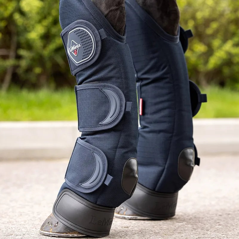 LeMieux Shipping Boots - Navy-3