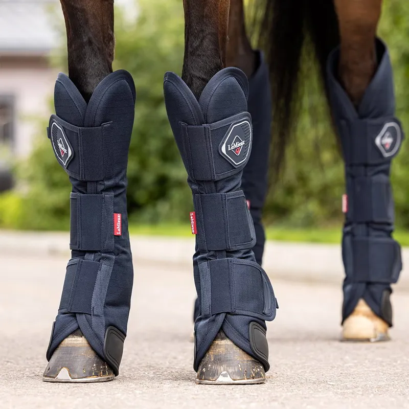 LeMieux Shipping Boots - Navy-1