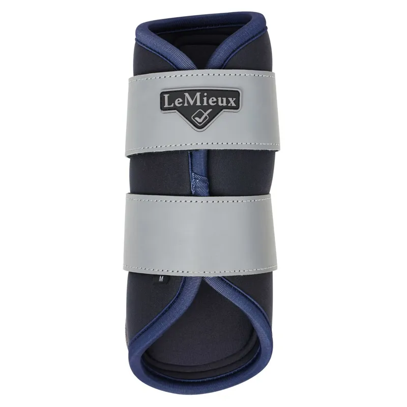 LeMieux Grafter Brushing Boots - Silver Reflective