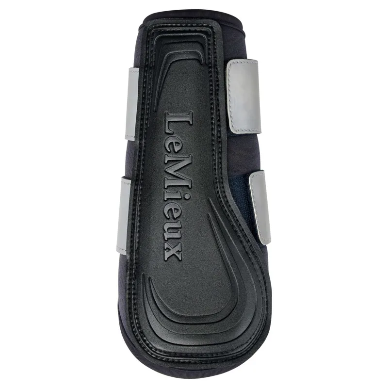 LeMieux Grafter Brushing Boots - Silver Reflective-1
