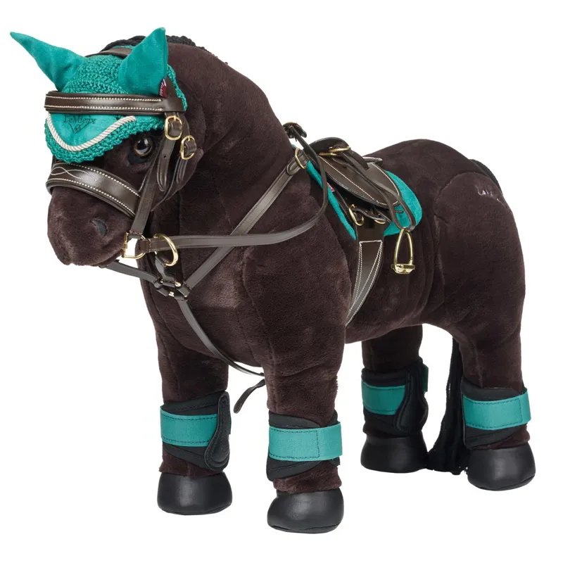 LeMieux Mini Toy Pony Saddle - Brown-2