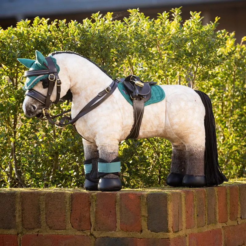 LeMieux Mini Toy Pony Saddle - Brown-3