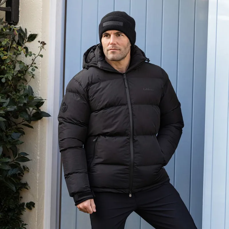 LeMieux Winter Men's Beanie Hat - Black-2