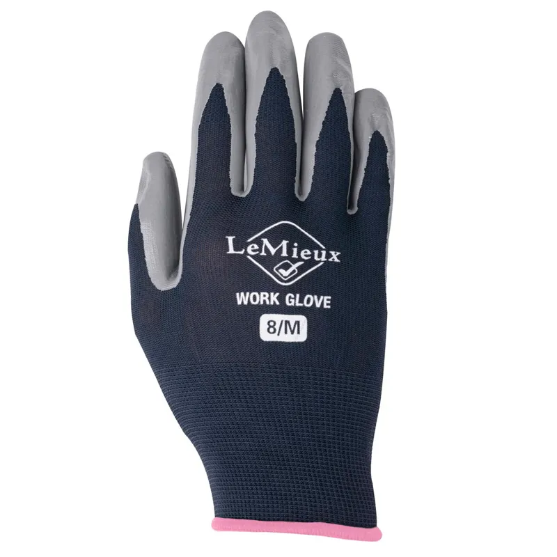 LeMieux Work Barn Gloves - Navy