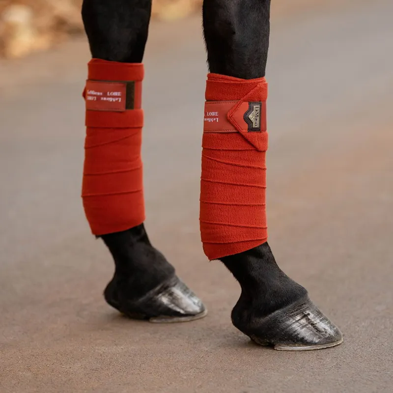 LeMieux Loire Polo Wraps - Sienna-2