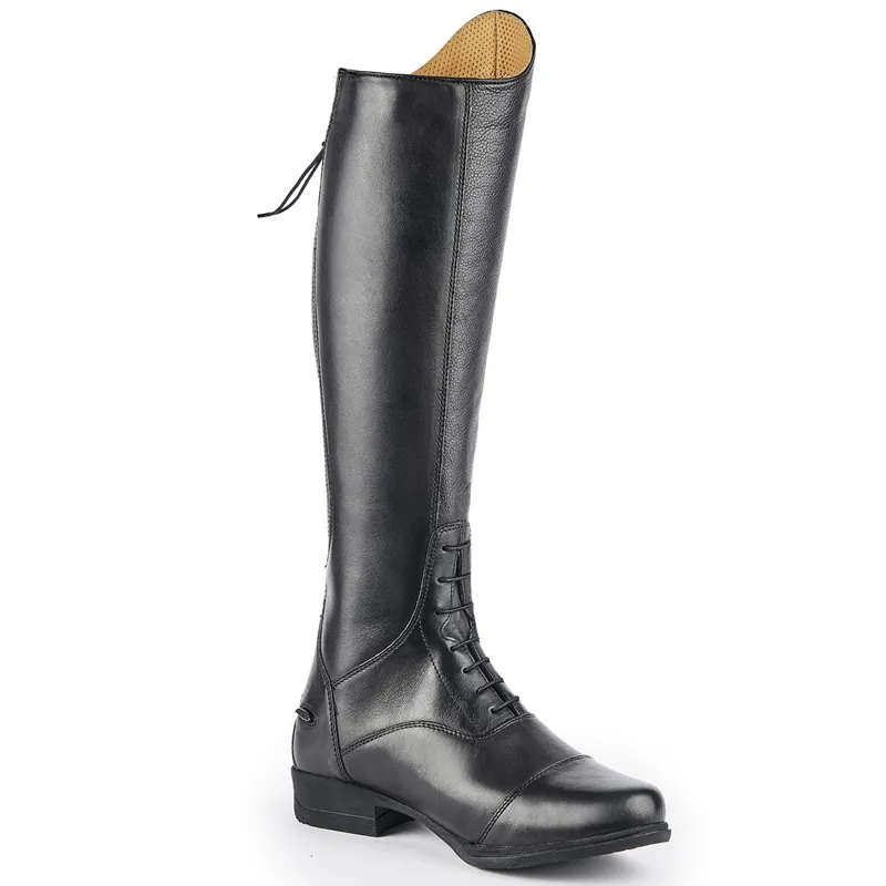 Moretta Gianna Tall Riding Boots - Tall Height - Black-2