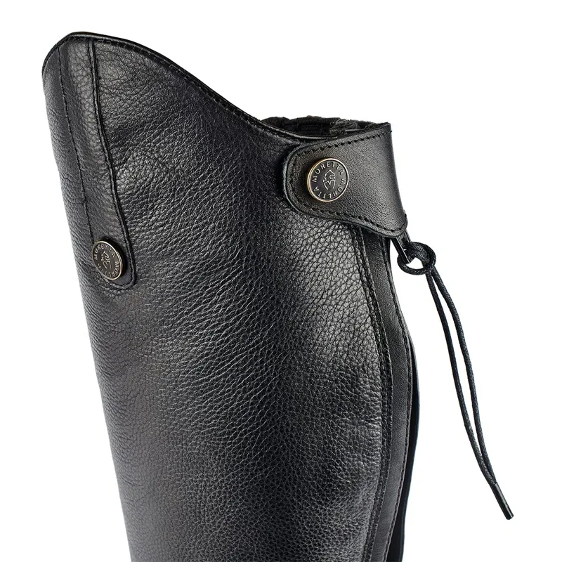 Moretta Gianna Tall Riding Boots - Standard Height - Black-7
