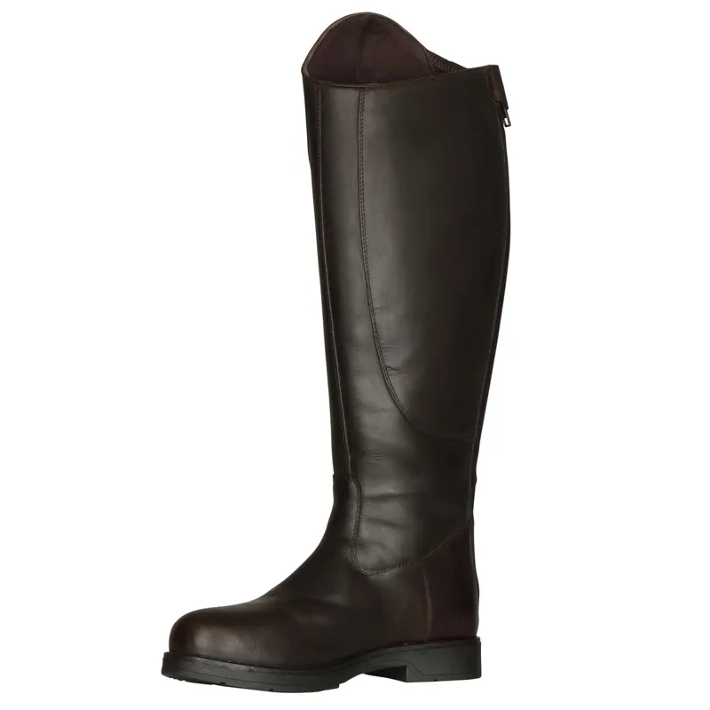 Moretta Ventura Lite Women's Tall Riding Boots - Dark Brown-1