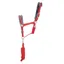 Hy Sport Active Halter and Lead Rope - Rosette Red