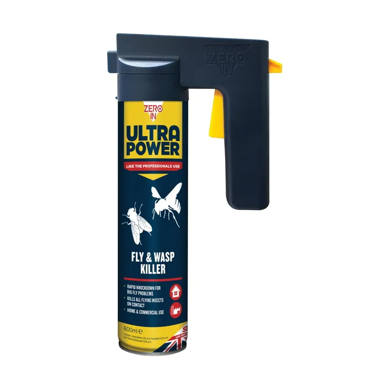 Zero In Ultra Power Fly and Wasp Killer - 600ml