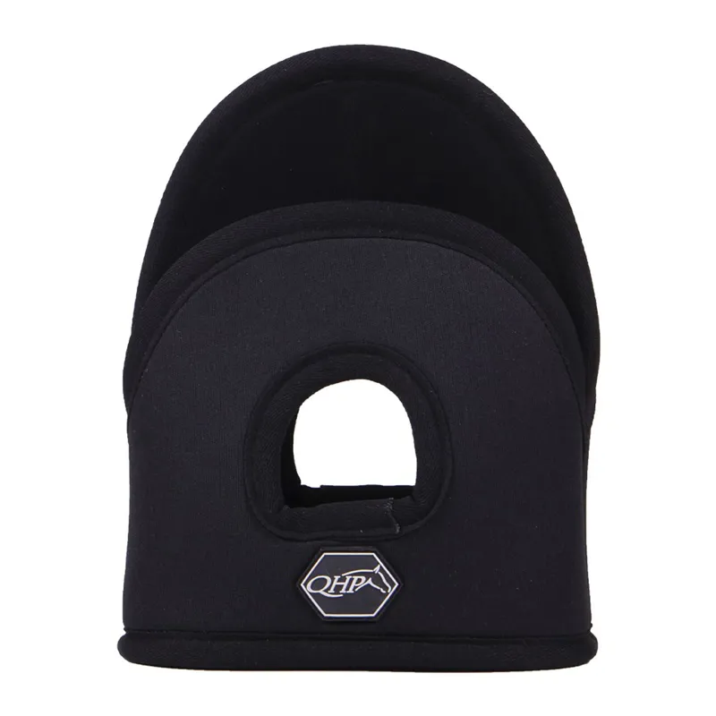 QHP Neoprene Stirrup Covers - Black