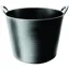 Red Gorilla Large Tub in Black