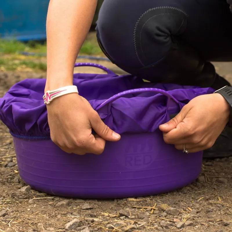 Red Gorilla Feed Tub Covers - Purple-1