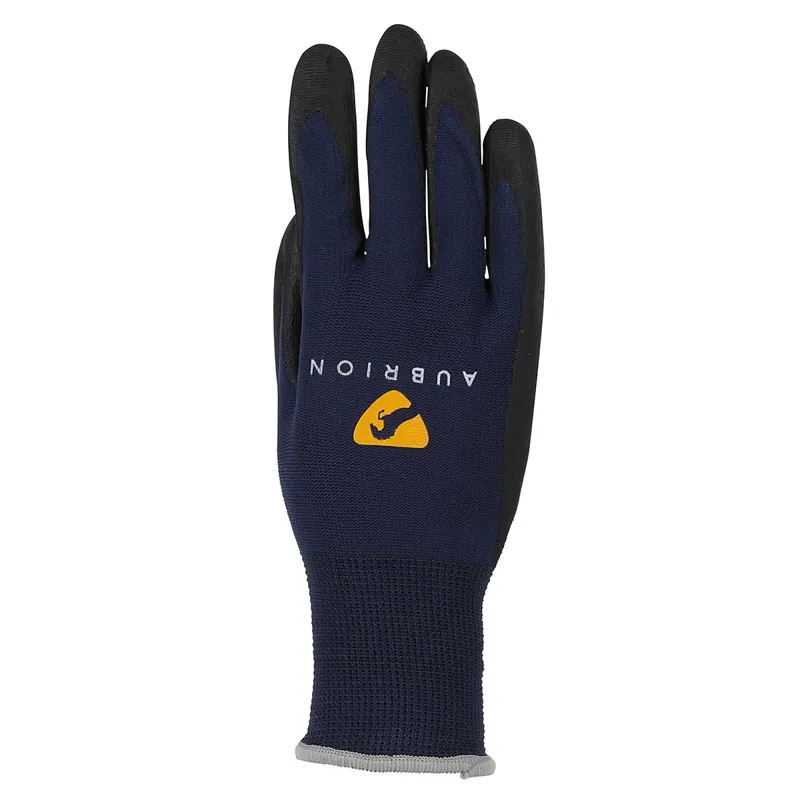 Aubrion All Purpose Barn Gloves - Navy-1
