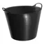Red Gorilla Small Tub in Black 