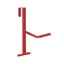 Stubbs Portable Single Arm Saddle Rack - Red