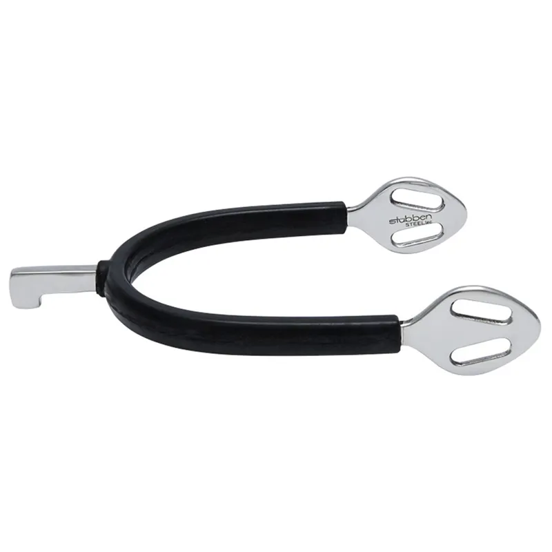 Stubben Fine Line Rubber Covered Hammer Spurs