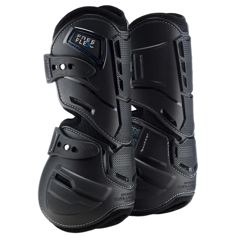 Stubben and Evolution Hybrid Tendon Boots - Black-1