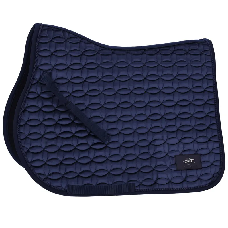 Schockemohle Velvet Balance Jump Saddle Pad - Night