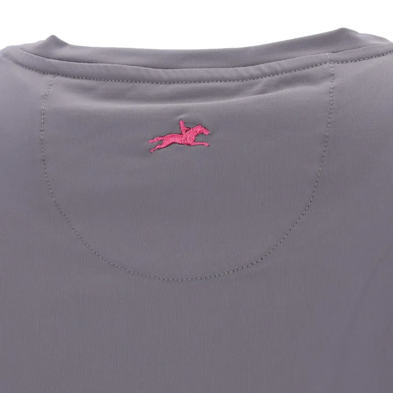 Schockemohle Nicola Style Womens T-Shirt - Slate Grey-3
