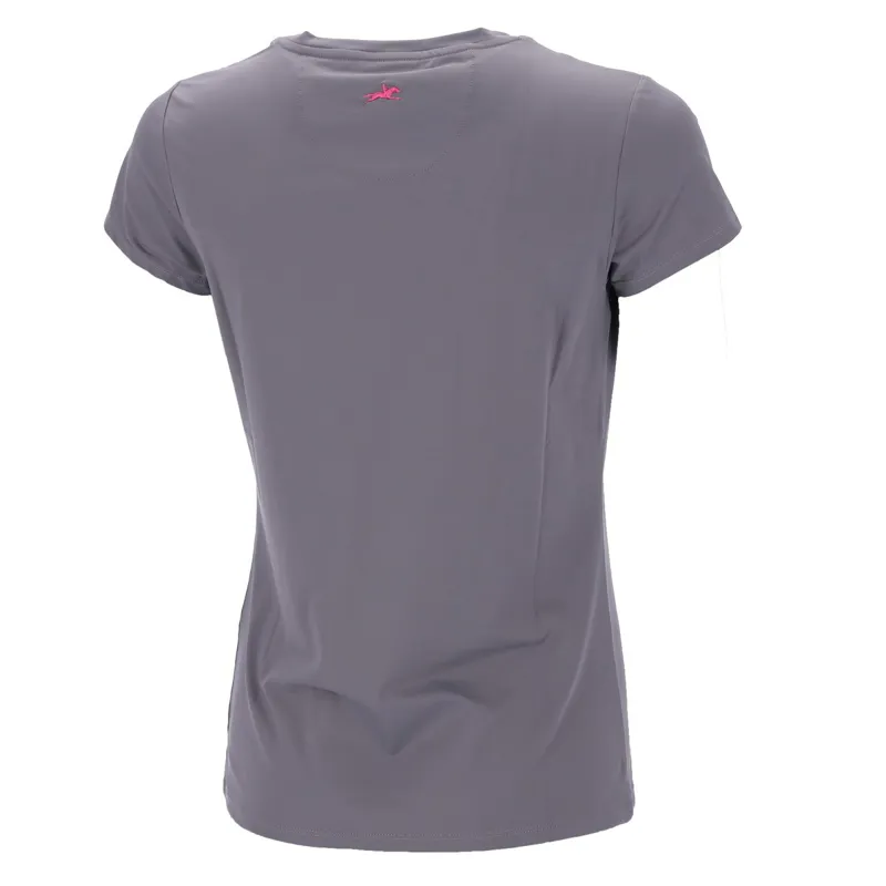 Schockemohle Nicola Style Womens T-Shirt - Slate Grey-1