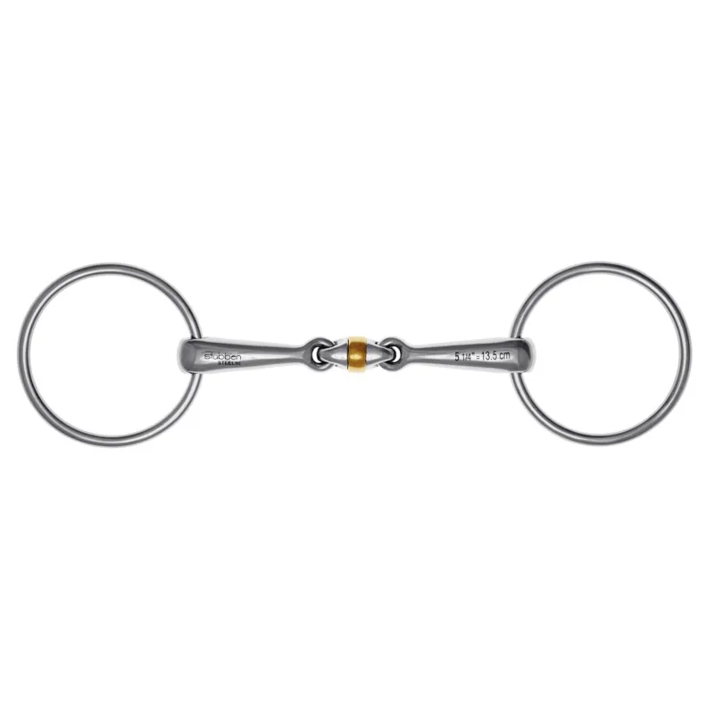 Stubben Easy Control Loose Ring Soft-Roll Bit-1