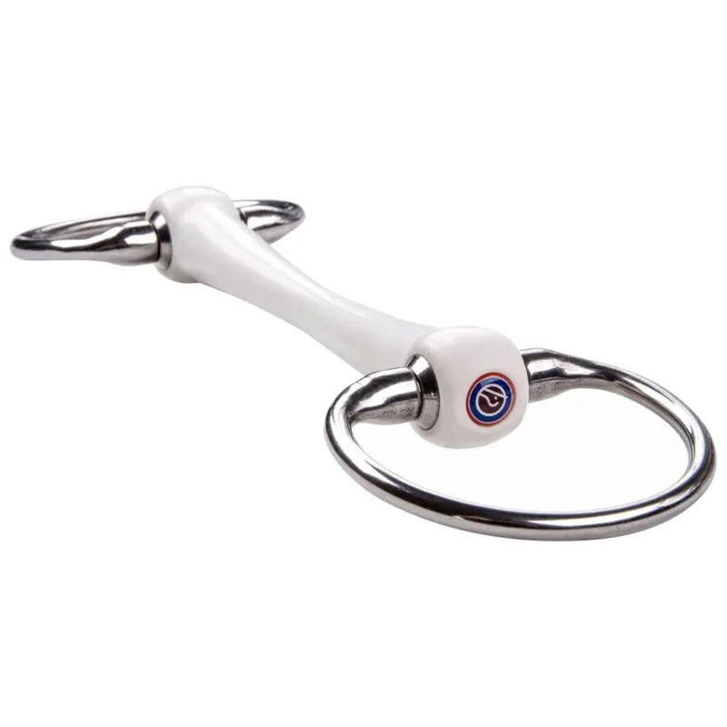 TRUST Equestrian Inno Sense Flexi Soft Eggbutt Bit-1