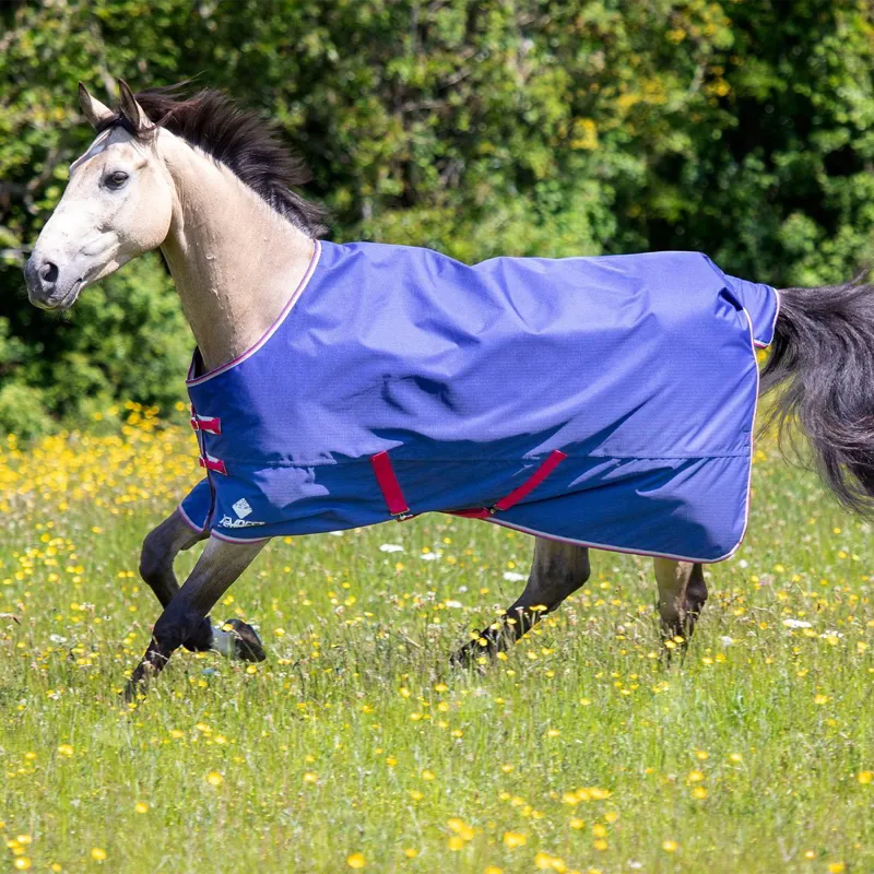 Shires Tempest Original Air Motion 0g Standard Neck Turnout Blanket - Navy-2
