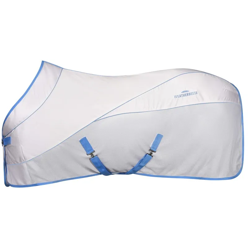 WeatherBeeta Air-Tec Standard Neck Cooler - White/Blue-1