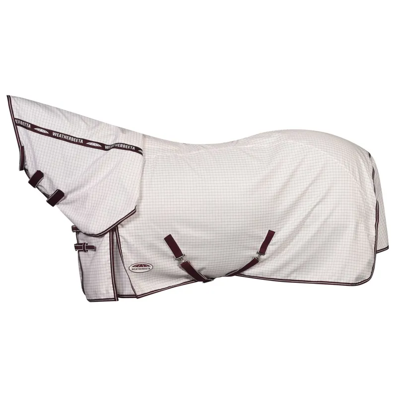 WeatherBeeta Hybrid Seasons Combo Neck Fly Sheet - White-2