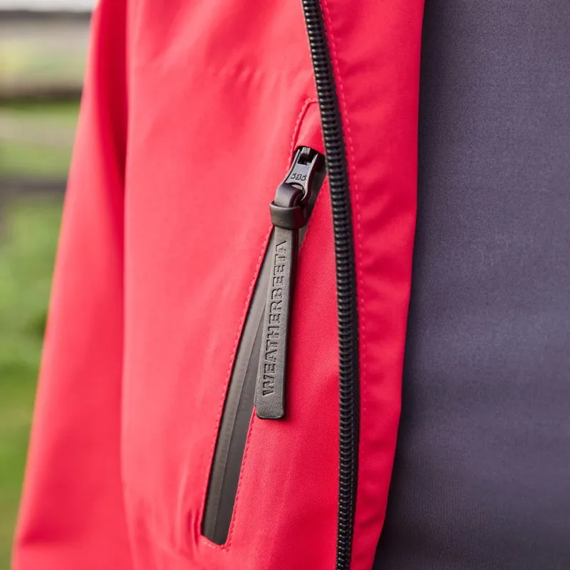 WeatherBeeta Jackson Ladies Waterproof Jacket - Bittersweet Red-9