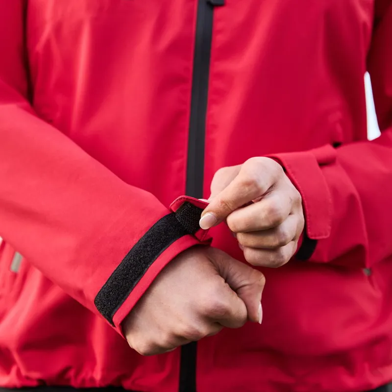 WeatherBeeta Jackson Ladies Waterproof Jacket - Bittersweet Red-6
