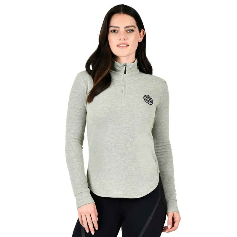 WeatherBeeta London Womens Long Sleeve Top - Dusty Olive