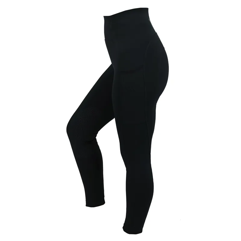 Woof Wear Original Knee Grip Women's Riding Tights - Black