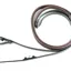 Dever Ascot Rubber Grip Reins with Buckle Ends - Brown