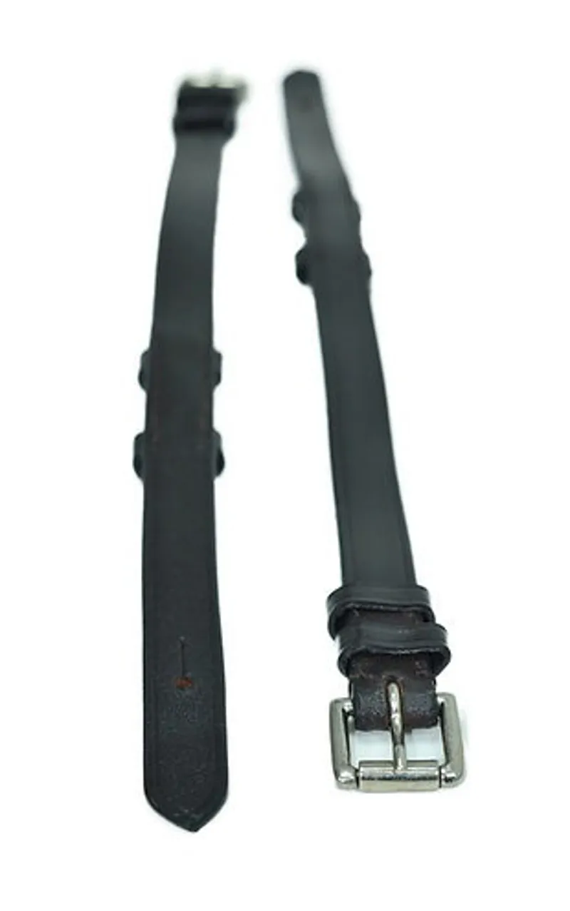 Dever Ascot Polo Cheek Pieces - Black-2