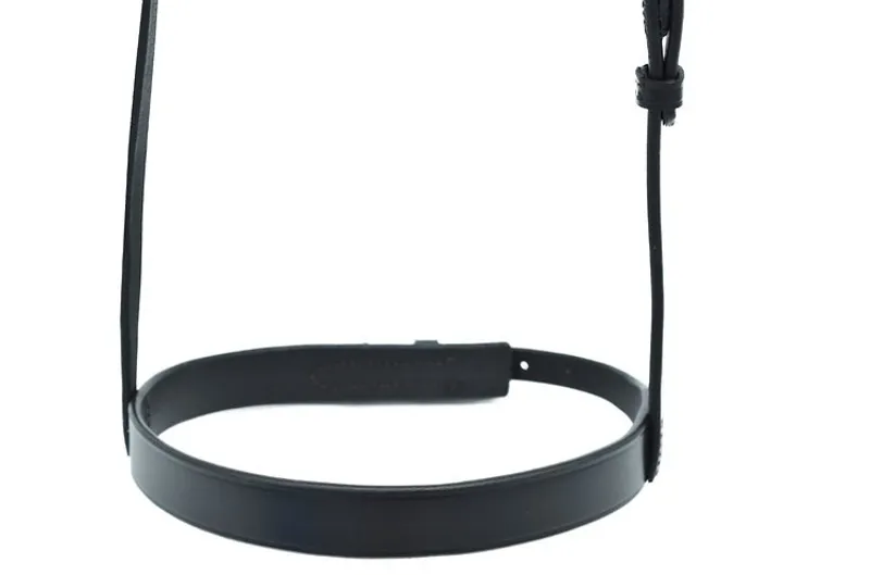 Dever Ascot Plain Cavesson Noseband - Black