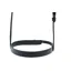 Dever Ascot Plain Cavesson Noseband - Black