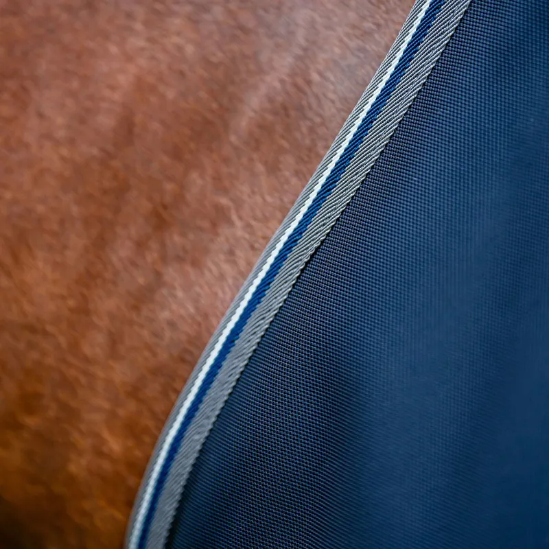 Rambo 1680D Plus 450g Vari-Layer Detach Neck Turnout Blanket - Navy-5