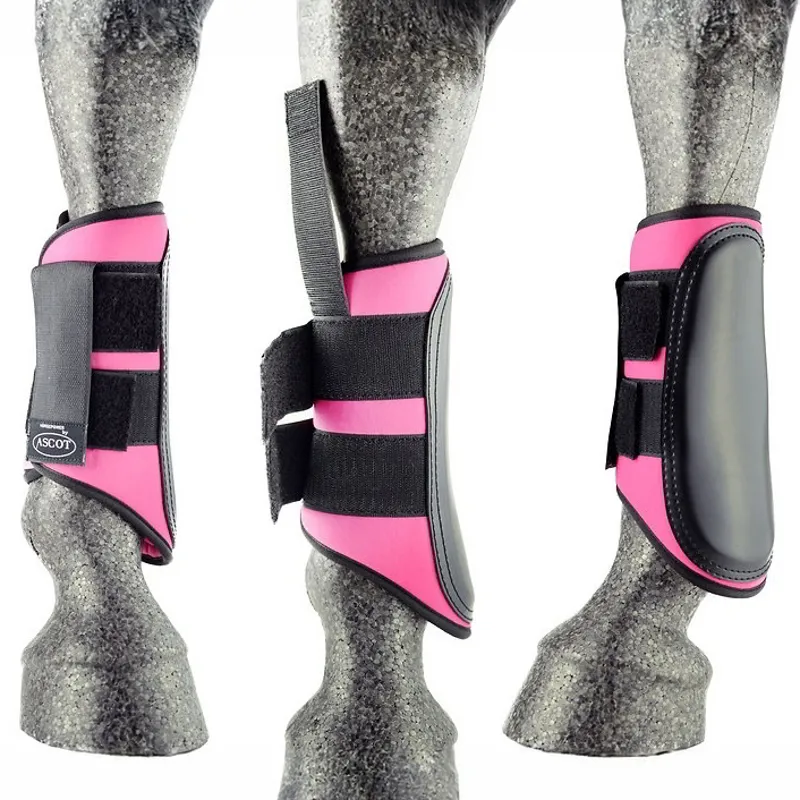 Dever Ascot Synthetic Brushing Boots - Pink-1