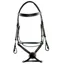 Dever Ascot Comfort Grackle Bridle - Black