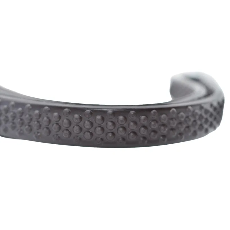 Dever Ascot Bio Grip Buckled Reins - Extra Full - Black-4