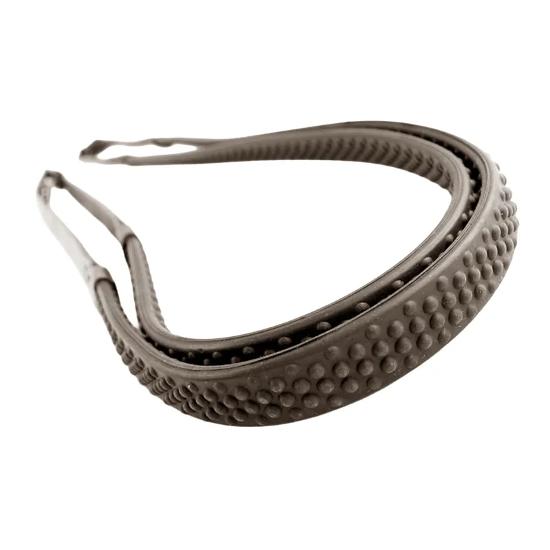 Dever Ascot Bio Grip Buckled Reins - Extra Full - Brown