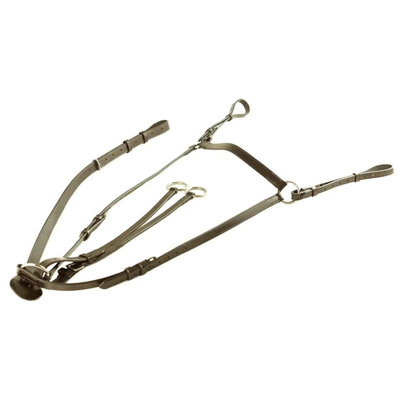 Dever Ascot Running Breastplate - Brown-2