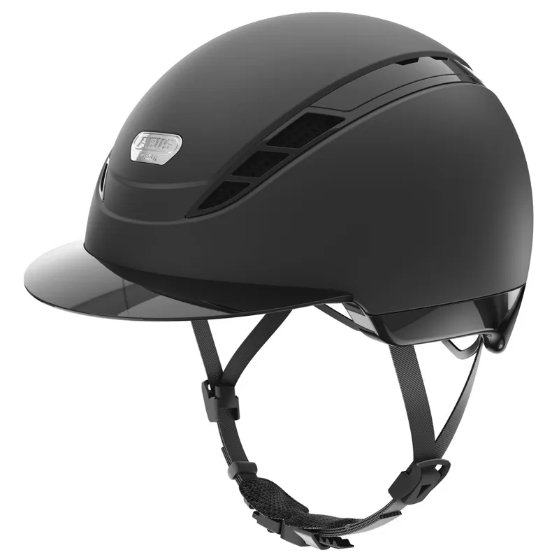 Abus x Pikeur AirDuo Riding Helmet - Black