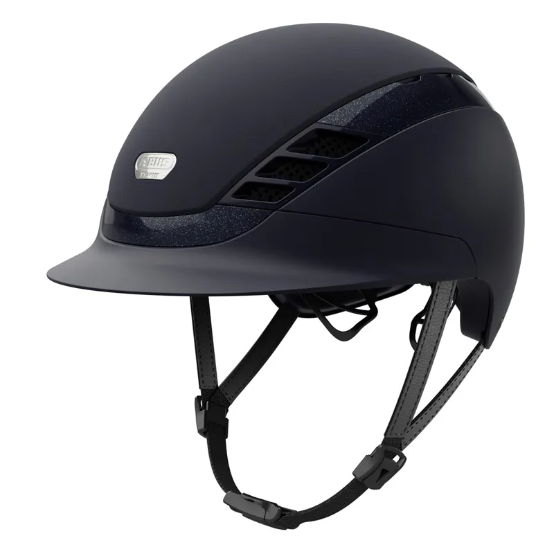 Abus x Pikeur AirLuxe Supreme Riding Helmet - Midnight Blue