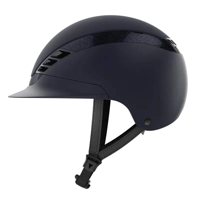 Abus x Pikeur AirLuxe Supreme Riding Helmet - Midnight Blue-2